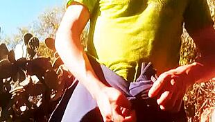 The guy says, 'I'm masturbating so hard right now'