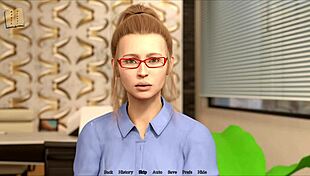 my new memories 4 with blonde cartoon character