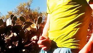 The guy says, 'I'm masturbating so hard right now'