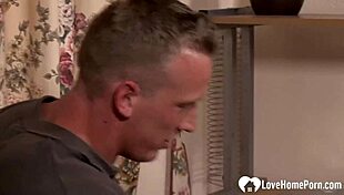 Sensational Milf in Stockings Rides Hard Boner