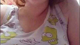 Self bondage play with corset and jerk off instructions in pov