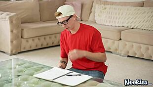 Skinny 60-Year-Old Granny Jacy Entices Students With Her Charms