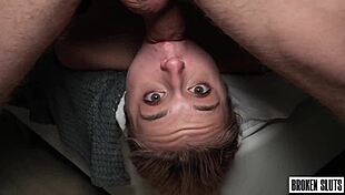 it was her first time shy cutie begging for more rough doggystyle