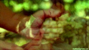 Twink Gets Bareback Rimjob Outdoors