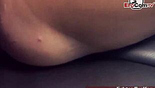 Sex in McDrive from Burger King during Erotik Date with German Gothic Street Hooker