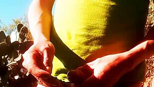 The guy says, 'I'm masturbating so hard right now'