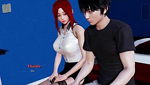 A redhead with big tits and ass fulfills her real desire in this video.