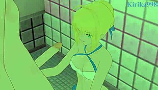 Saber And Suzuka Gozen And Astolfo Intense Sex