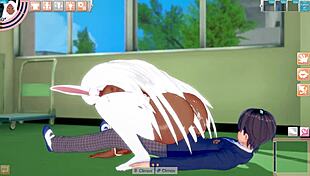 Big-Ass Bunny Character Reaches Climax