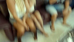 Amateur party turns into a wild wife swap orgy.