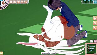 Big-Ass Bunny Character Reaches Climax