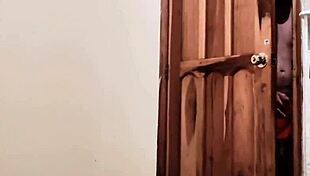 Step aunt caught watching porn and ready for action