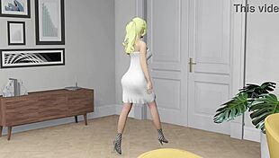 Maya in Lingerie for Hentai 3Some Anime