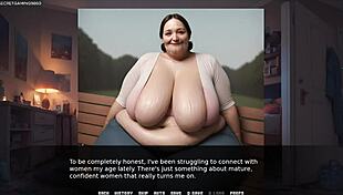 3D GILF porn features big natural tits and bbw grandmothers