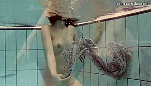 Loris licicia’s underwater swim in the nude is smoking hot