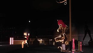 Ryos Explores Red Robin Lounge With Toys And Furry Machines