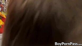 Hung young 18+ man gets juicy blowjob and fucks hot petite 18+ twink