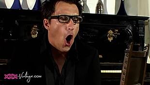 vintage babe anal cum on tits stockings fetish