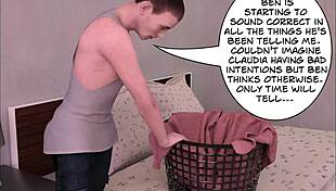 Busty mature's emotional affair with monster cock in 3d comic