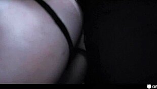 busty chick gets fucked by three dudes in forest