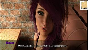 chatting with gorgeous pink haired milf in web cam