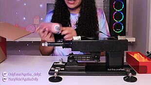 Agatha Dolly Tests Sex Machine