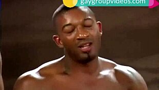 interracial stripper tears clothes in gay orgy