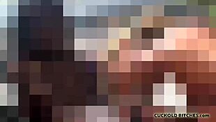 Old Wife Humiliates Cuckold Husband In Femdom Game.