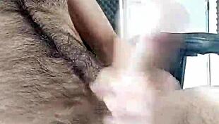 Hey, lapijargentina is masturbating that monster cock for a long time