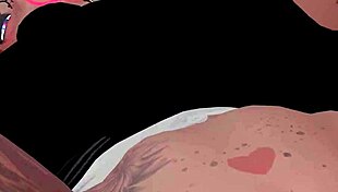 Hot mommy secretary rides me at the office in steamy pov hentai action