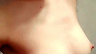 beautiful live streamer and friend showcase footjob and blowjob in bathroom, then pee and shower