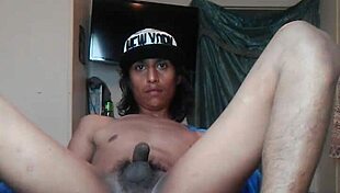 Intense super fuck self in gay anal action