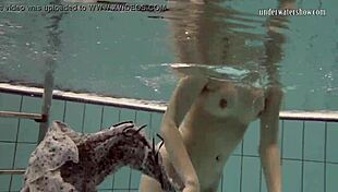 Loris licicia’s underwater swim in the nude is smoking hot