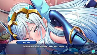 Seigi no Henshin Heroine: Saint Fairy Bent Over in Doggystyle Sex with Creampie