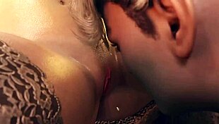 Doing the naughty princess's will in 3d cartoon game