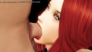 Intense blowjob session