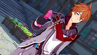 Klee prank adventure part 3 unfolds in the anime game world.