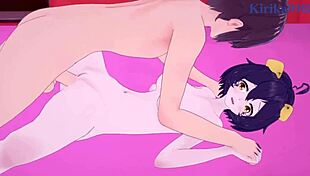 Utena Hiiragi and Haruka Hanabishi in intense creampie with Magia Magenta