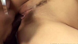 Gwen, blindfolded blonde in pigtails, craves her dad's monster black cock for relentless face fucking.