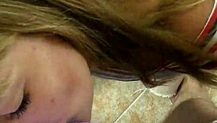 Homemade Amateur Blowjob With Mommy Ball Licking!