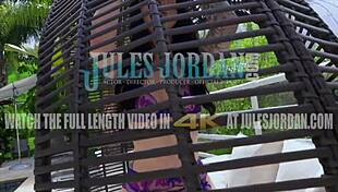 Jules Jordan Presents Marley Brinx In Double Penetration Gangbang With Deepthroat And Anal