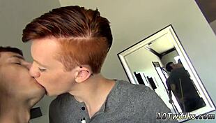 Sweet school gay boys fucking pool cues