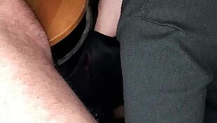 secret blowjob in office swallowing monster cock