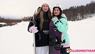 from snowboarding to fucking alice flore and amelia ost