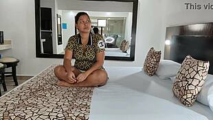 Fucking My Pretty Brunette Latina Stepaunt's Big Ass