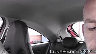 naughty english milf giggles riding a huge dick. feels so wild in uniform!