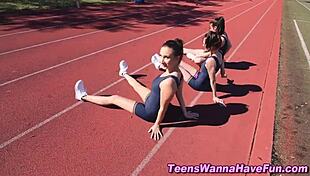 Finger Fucked Teen 18+ Lesbian Party With Masturbation Oral And Fingering!