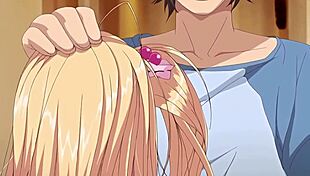 in baka na imouto hentai anime big tits blowjob