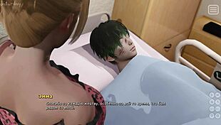 My bully lover, cute teen whore, kiss and muff dive my tits in anime hentai?