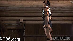 lovely babe out of cage for hardcore torment 😈💥